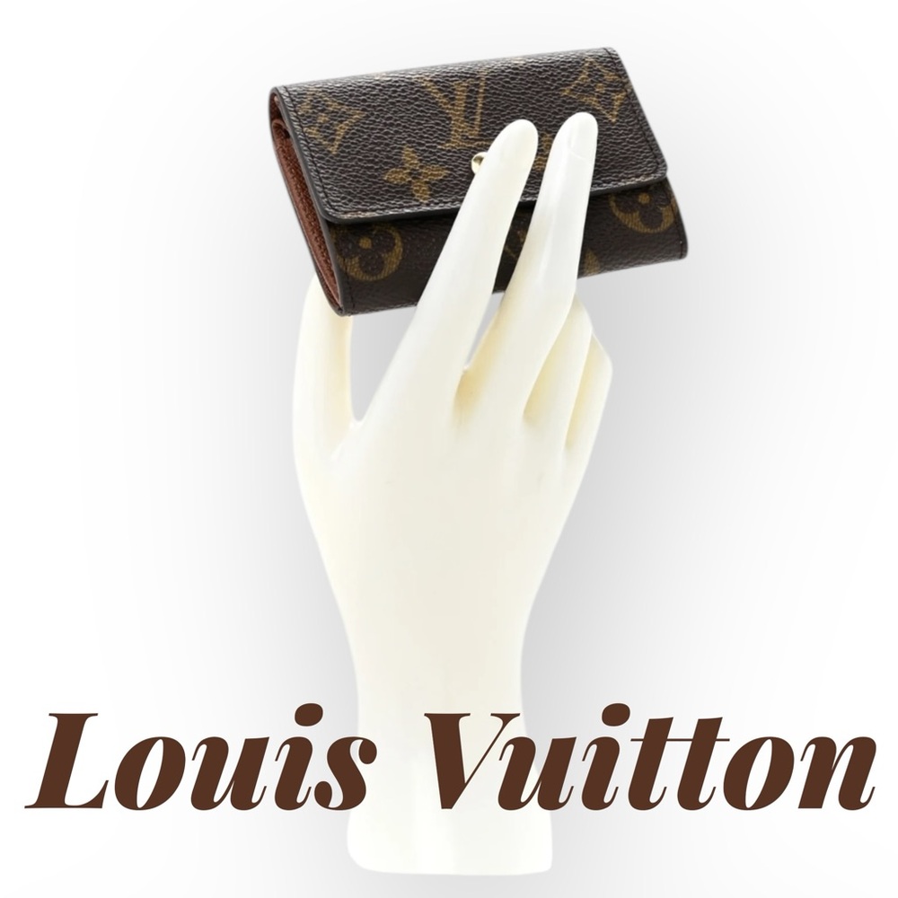 LOUIS VUITTON 1998 Monogram Porte-Monnaie Coin Purse, Vintage - Picture 1 of 16